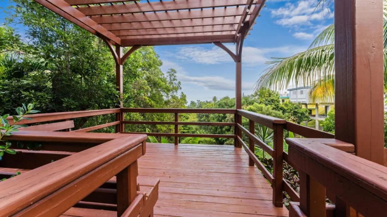 Casita 3 At Ceiba Tree Inn. Tranquility With Garden Views And Pergola With Ocean Overlook Rincon Puerto Rico